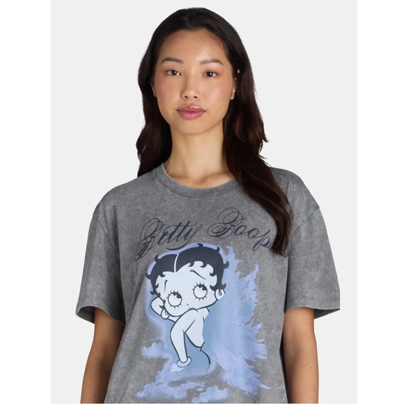 Betty Boop Angel‎ Y2K Style Graphic Tee L NWT - Picture 12 of 14
